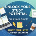 Unlock Your Study Potential: The Ultimate Guide to Study Templates for Busy Learners