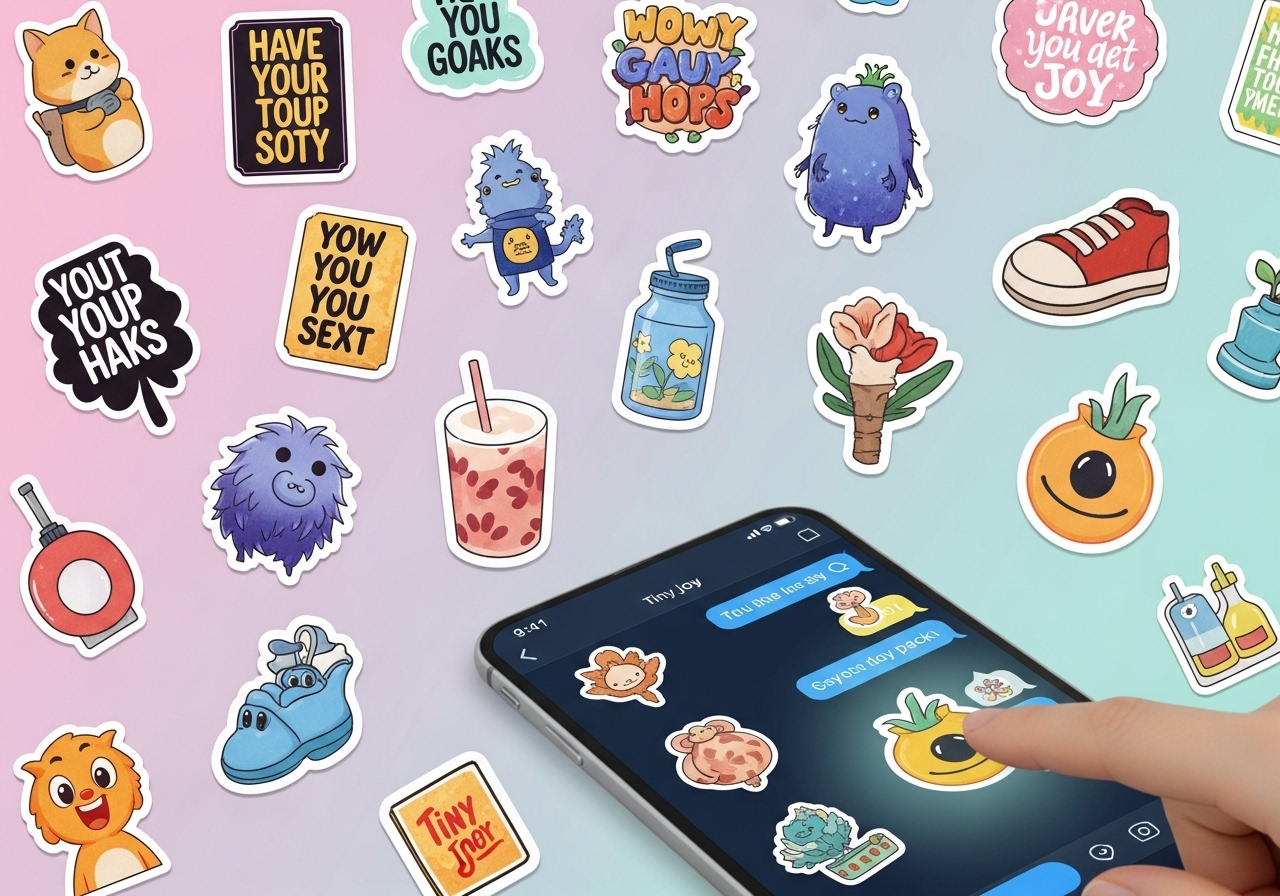Why Digital Sticker Packs Are the Tiny Joy Everyone Needs Right Now
